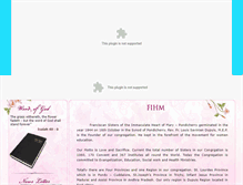 Tablet Screenshot of fihm.org